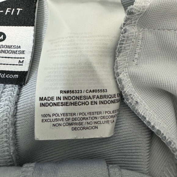 Nike Mens Dri-Fit Baseball Pants in Silver Size Medium - Picture 10 of 11